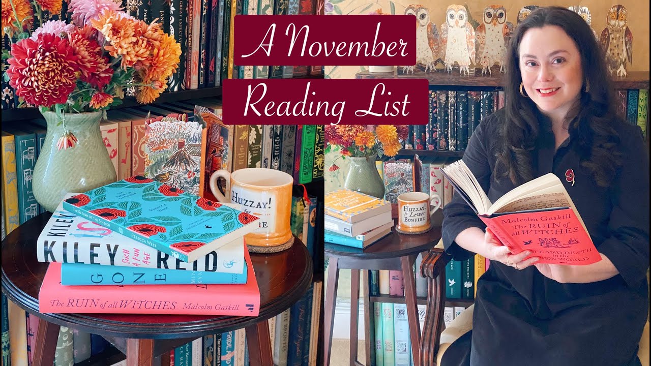 Books to Read in November / A Late Autumn Reading List