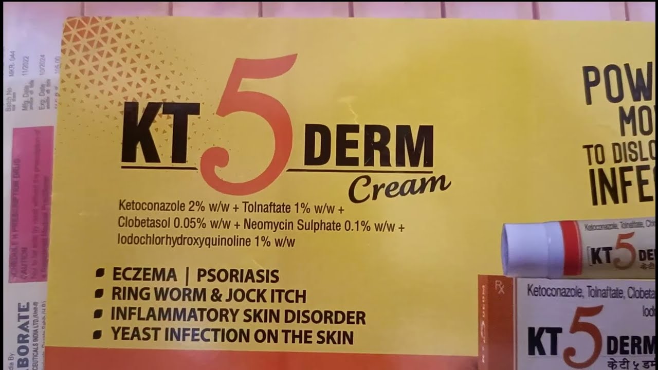 kt 5 derm cream new packing| #cream @DawaiPoint