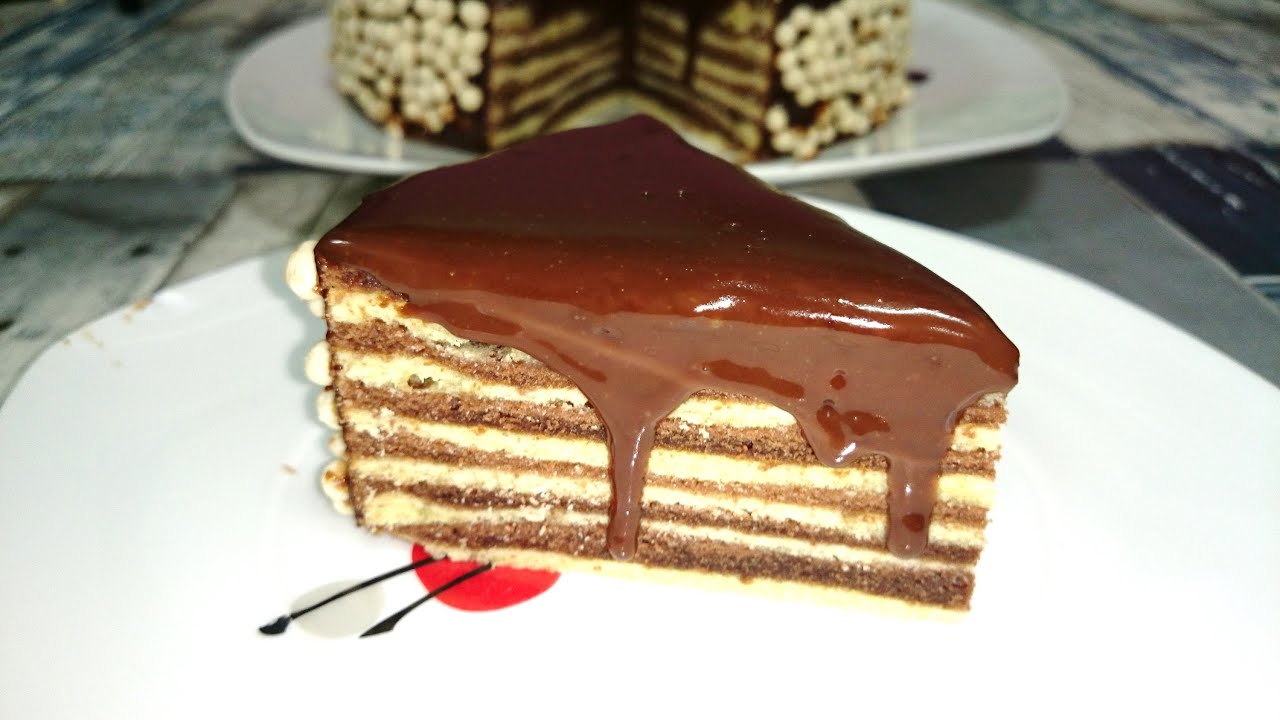 Tarta Baumkuchen o Tarta Rayada Postres Mil