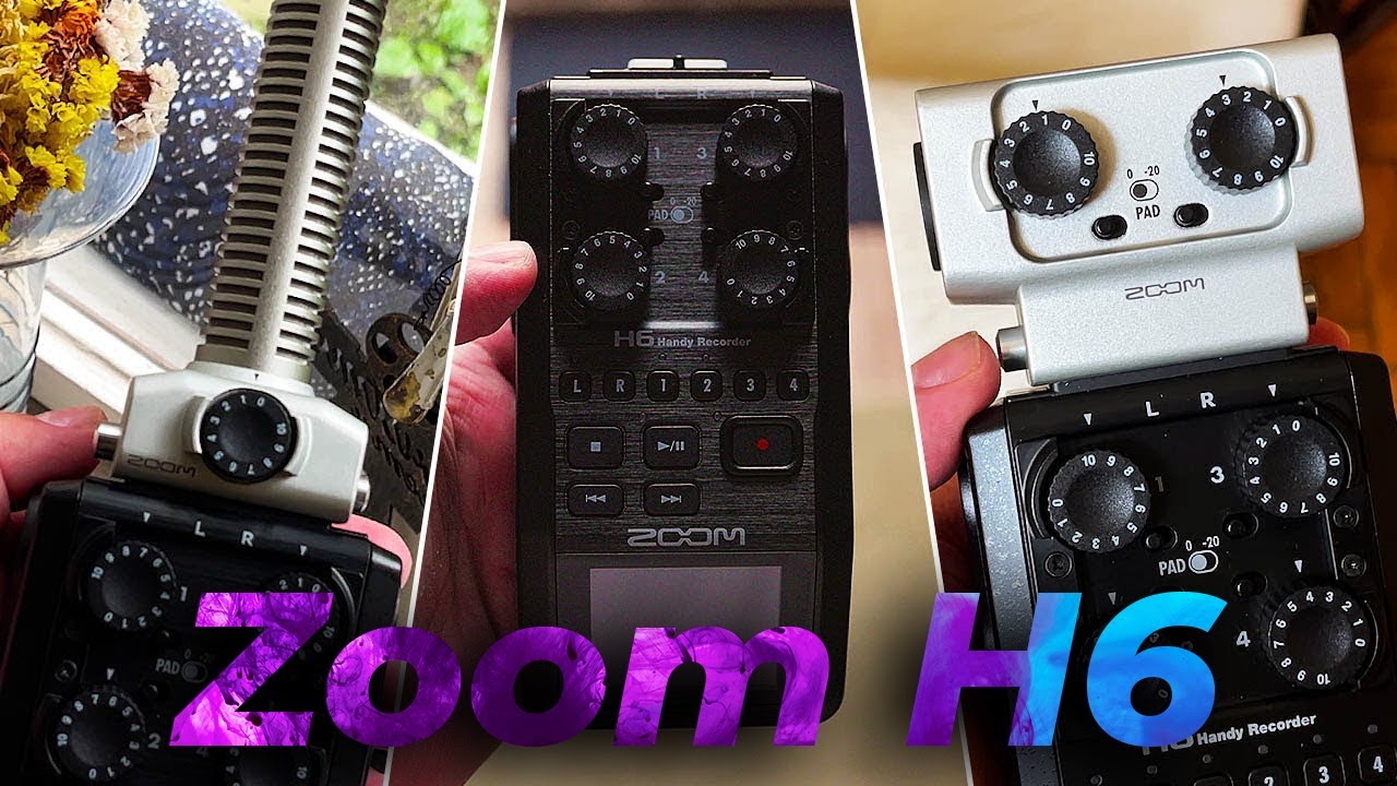 Посмотрите это, прежде чем покупать Zoom H6 All Black Edition
