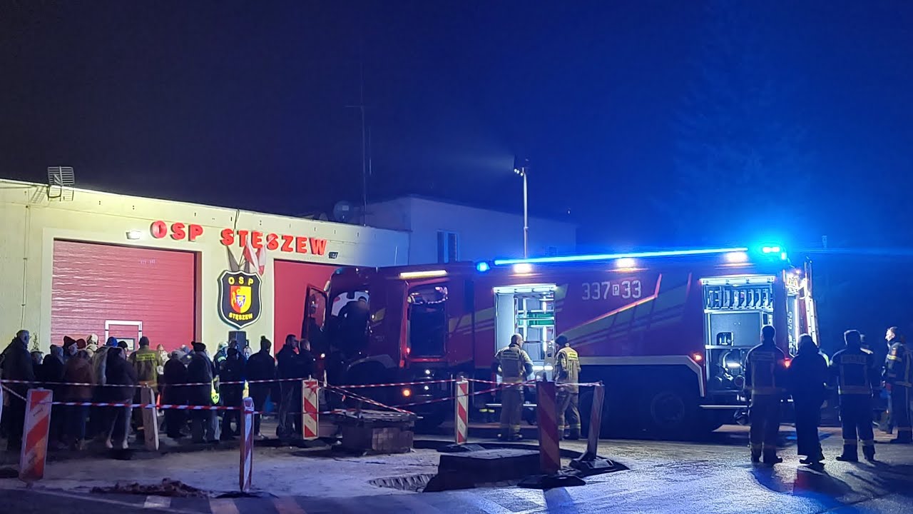 Przywitanie nowego wozu Volvo FMX GCBA 8/60 dla OSP Stęszew (Wlkp.) w dniu 12/03/2025 #capcut