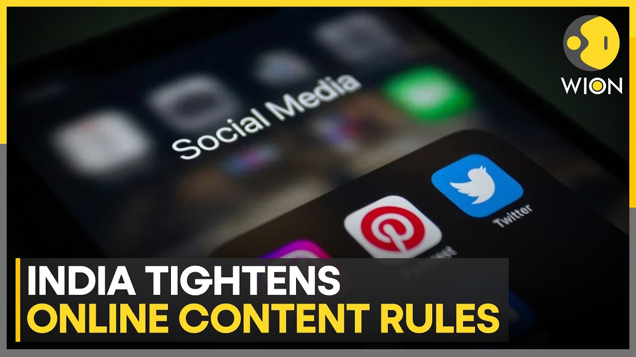 India&rsquo;s New Digital Crackdown: Platforms Must Remove Content Within 3 Hours in India | WION