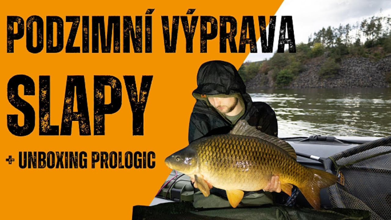 Podzimn&iacute; j&iacute;zda na Slapech 🍂 D&eacute;&scaron;ť, spousta ryb a kapr, pro kter&eacute;ho jsem přijel! 🎣