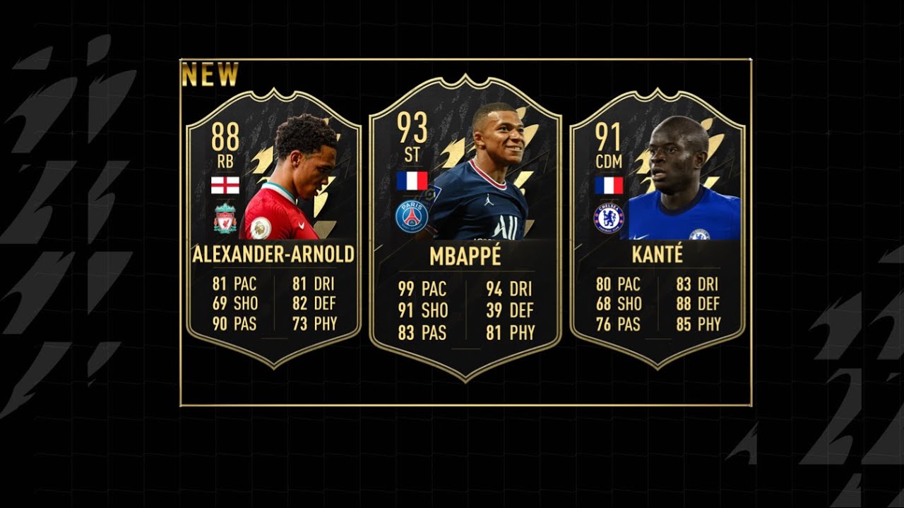 FIFA 22 TOTW 10 OFFICIAL PREDICTION Ft. Mbapp&egrave;, Kant&eacute; AND MORE!