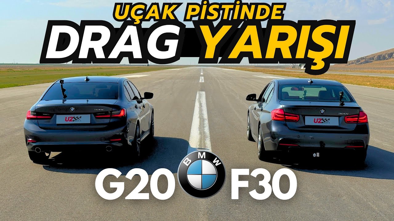 DRAG YARIŞI: BMW 320i G20 vs BMW 320i F30