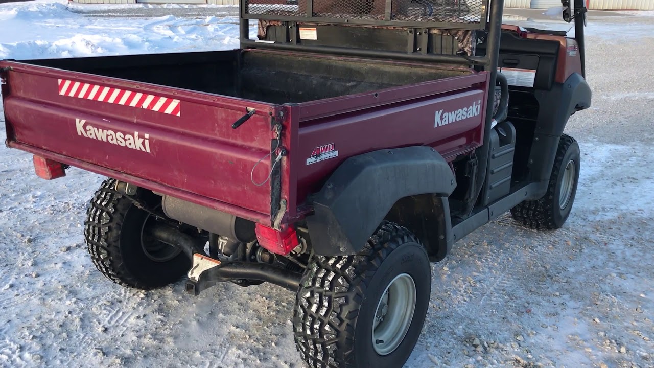 2011 Kawasaki Mule 4010 Trans 4x4 Utility UTV