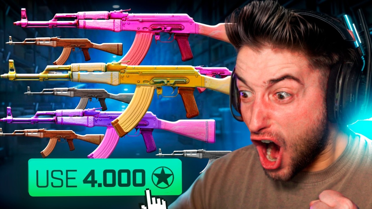 GASTÓ 4000 ESTRELLAS EN EL NUEVO AK-47 APHRODITE!!