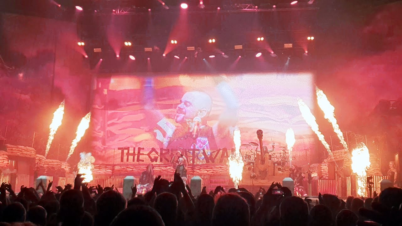 Sabaton -  To Hell And Back @ The Great Tour Live in Leipzig 30/01/2020 | 4K