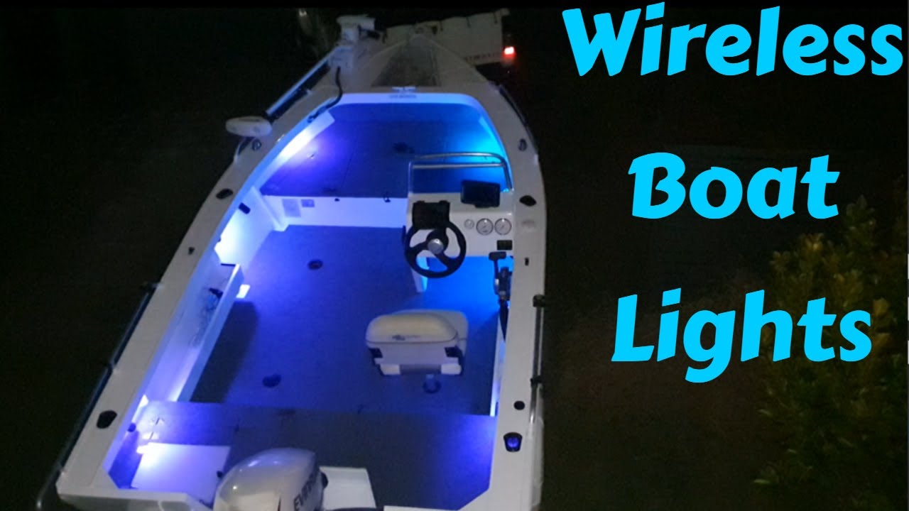 DIY LED Boat Lights - Wireless only cost $50