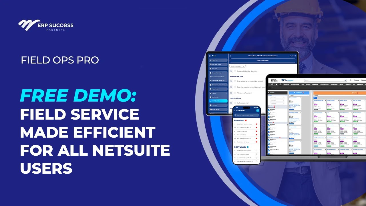 Field Operations Pro | Field Operations software for NetSuite | Demo