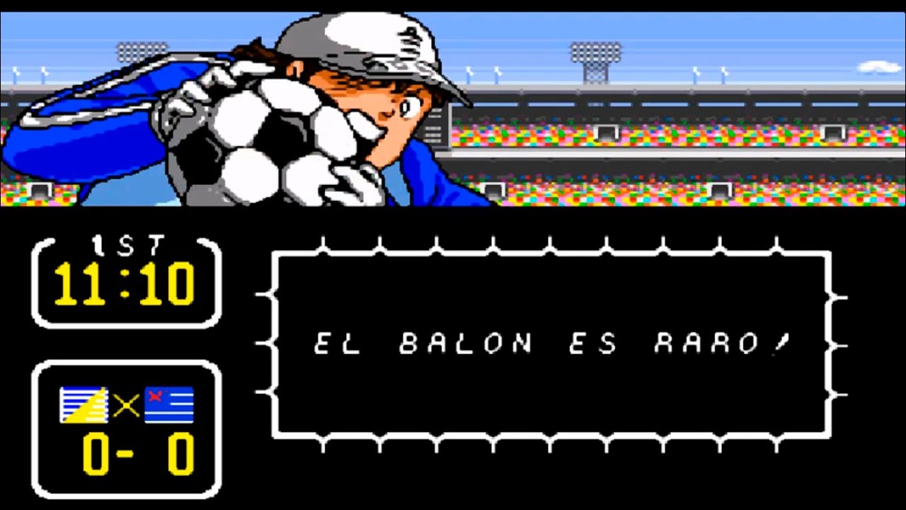SNES - Captain Tsubasa 3 - Game 06 Hamburgo vs Bayern