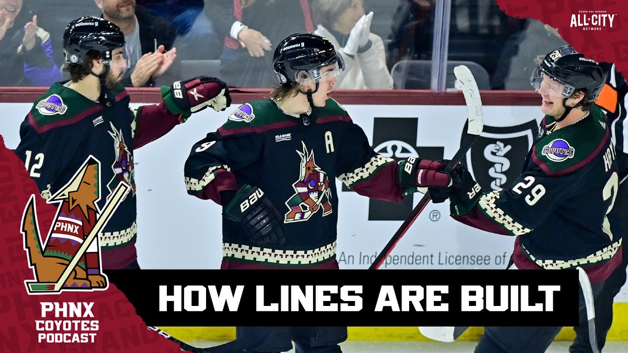 An NHL coach's insight into how a team's lines are built