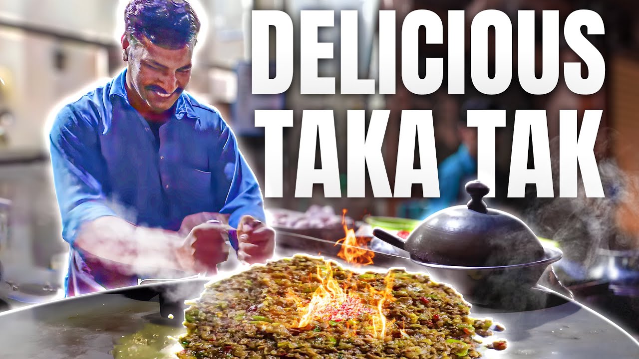 He Makes Taka Tak Faster Than a Machine — Insane Street Food Technique!
