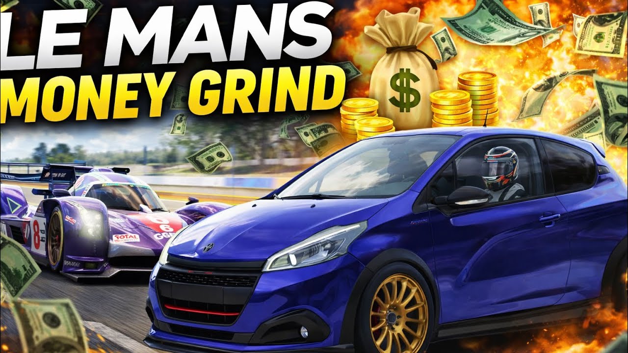 Gran Turismo 7 👉 Le Mans💰Money Grind💰- Peugeot 208 GTI Build / Tune 700 pp
