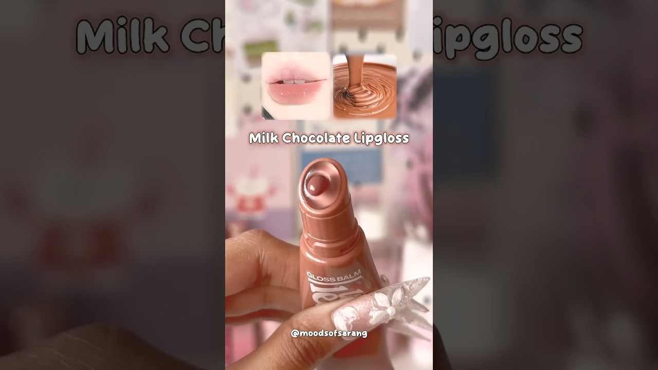 Yummy and Juicy Lips 😋🍫 #lipgloss #chocolate #kbeauty #aesthetic #shorts #fyp