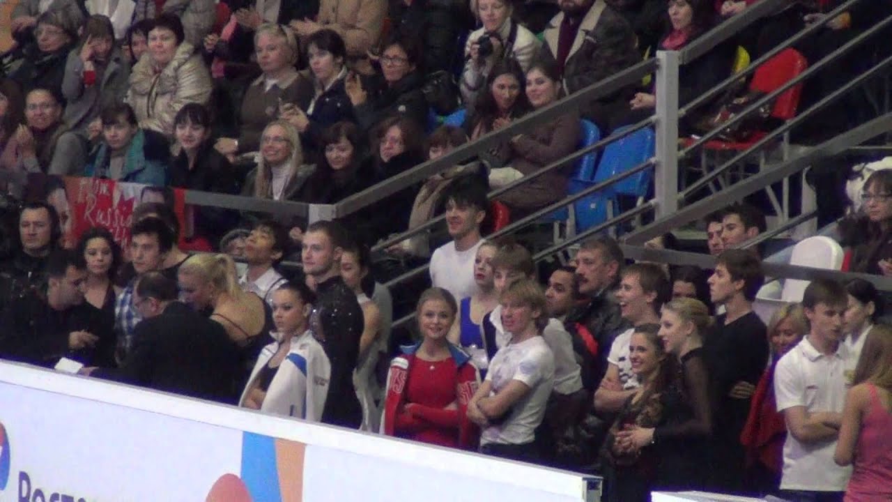 Cup of Russia 2012 gala backstage