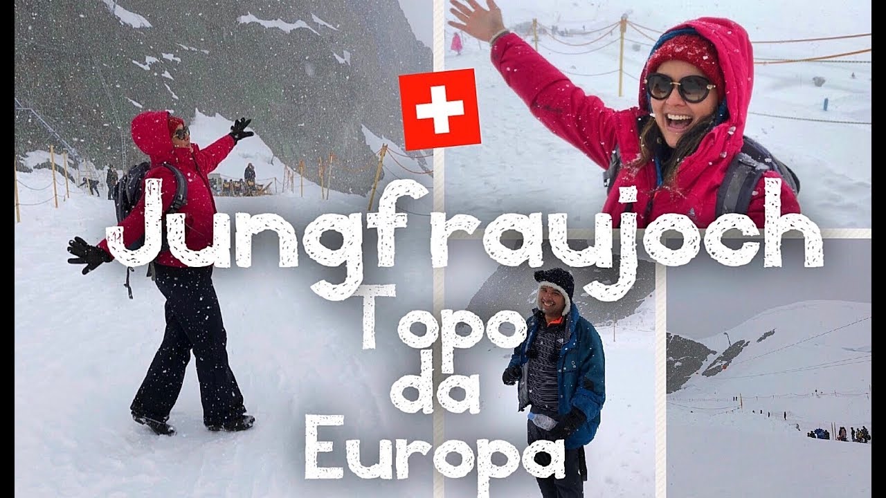 Jungfraujoch! 🇨🇭 O melhor dos alpes suíços