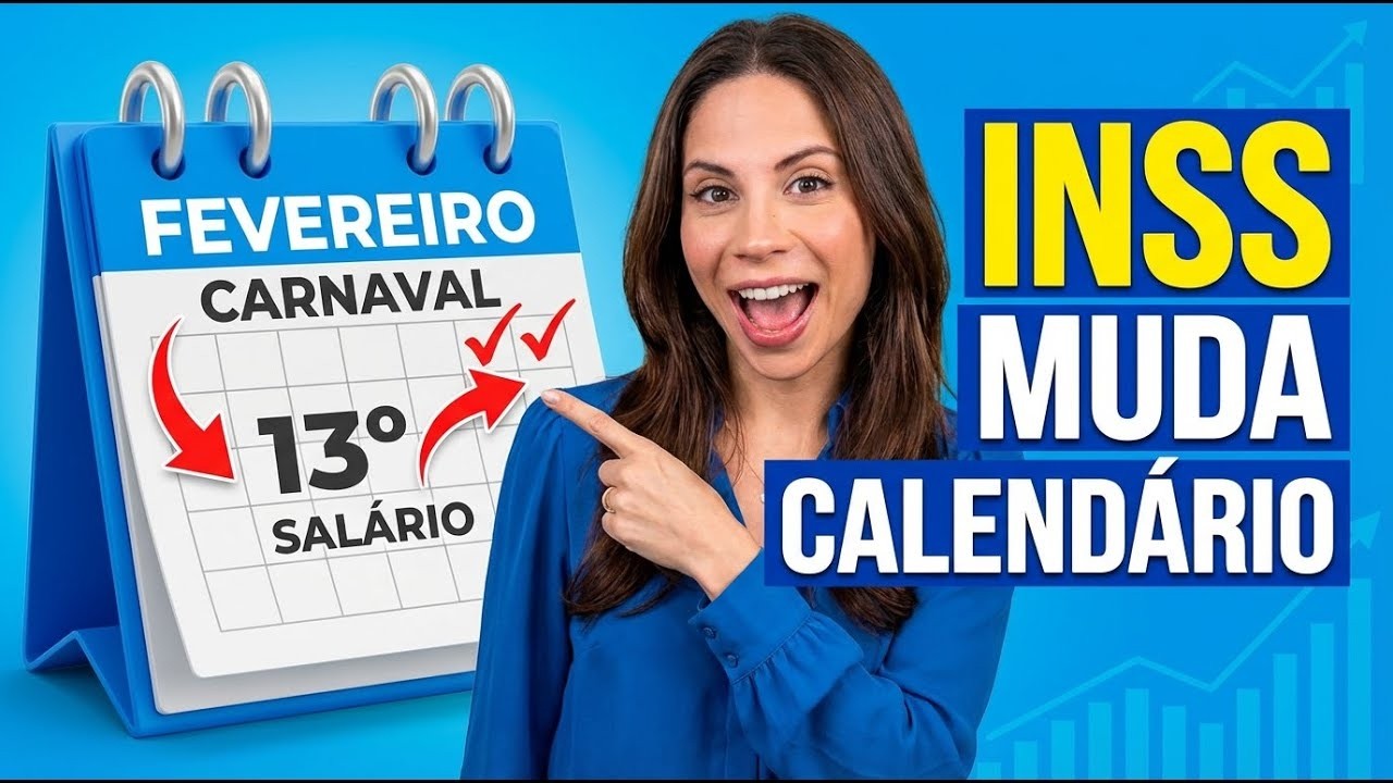 SUA FOLHA VIROU? VEJA quando vai ser PAGO o 13º SALÁRIO dos APOSENTADOS em 2026 do INSS?