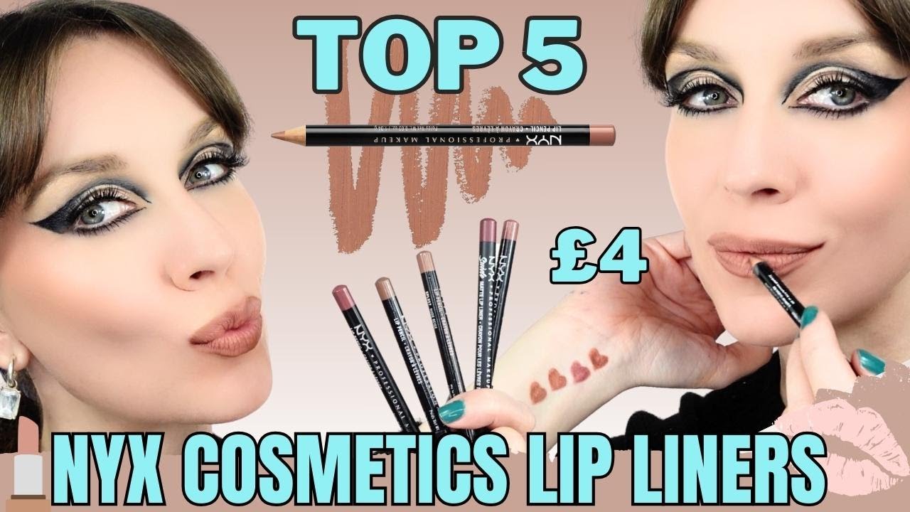 NYX LIP LINER SWATCHES | DUPES #nyxcosmetics #lipliner #nyx