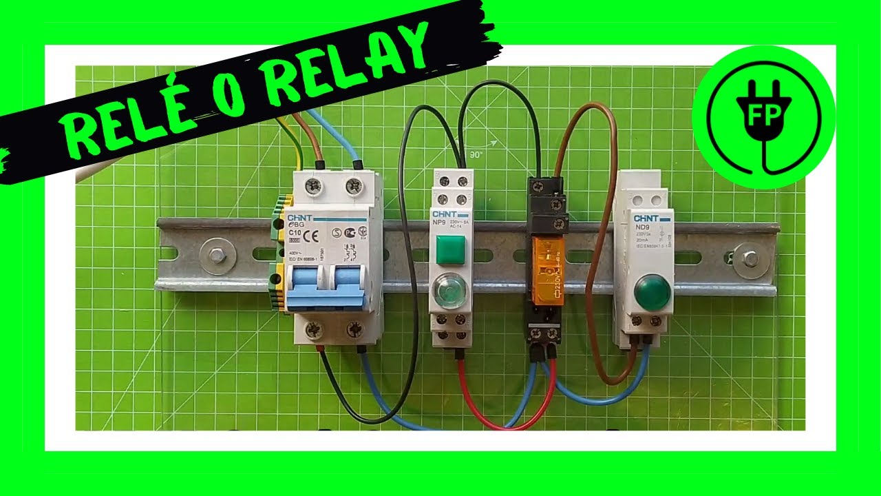 ⚡ Instalar y conectar  RELÉ | RELAY | RELEVADOR ⚡ (bobina de 230 VAC)