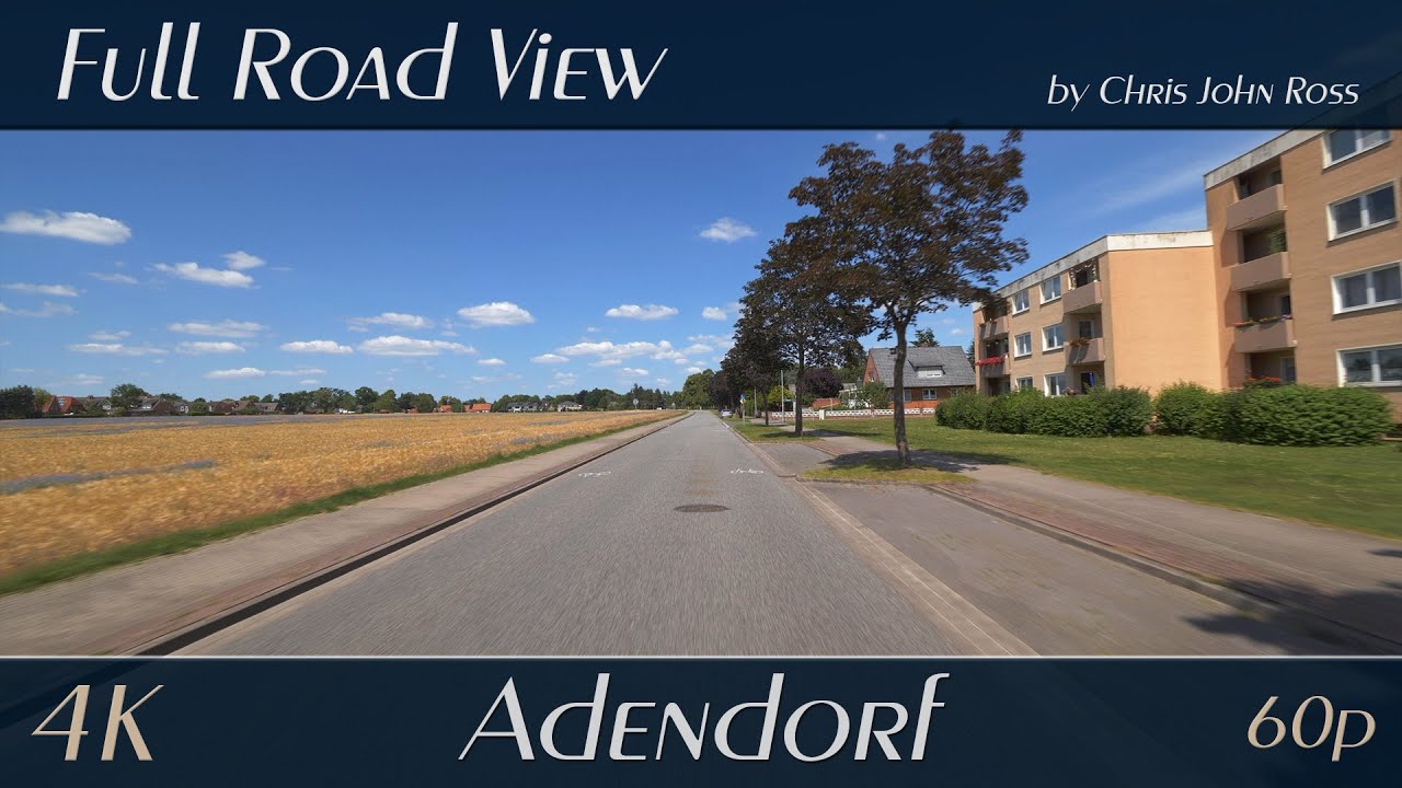 Adendorf, Landkreis Lüneburg, Germany: Im Suren Winkel, Teichaue, Scharnebecker Weg - 4K (2160p/60p)