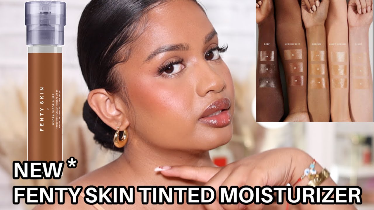 NEW Fenty Skin Hydra Vizor Huez Tinted Moisturizer Sunscreen