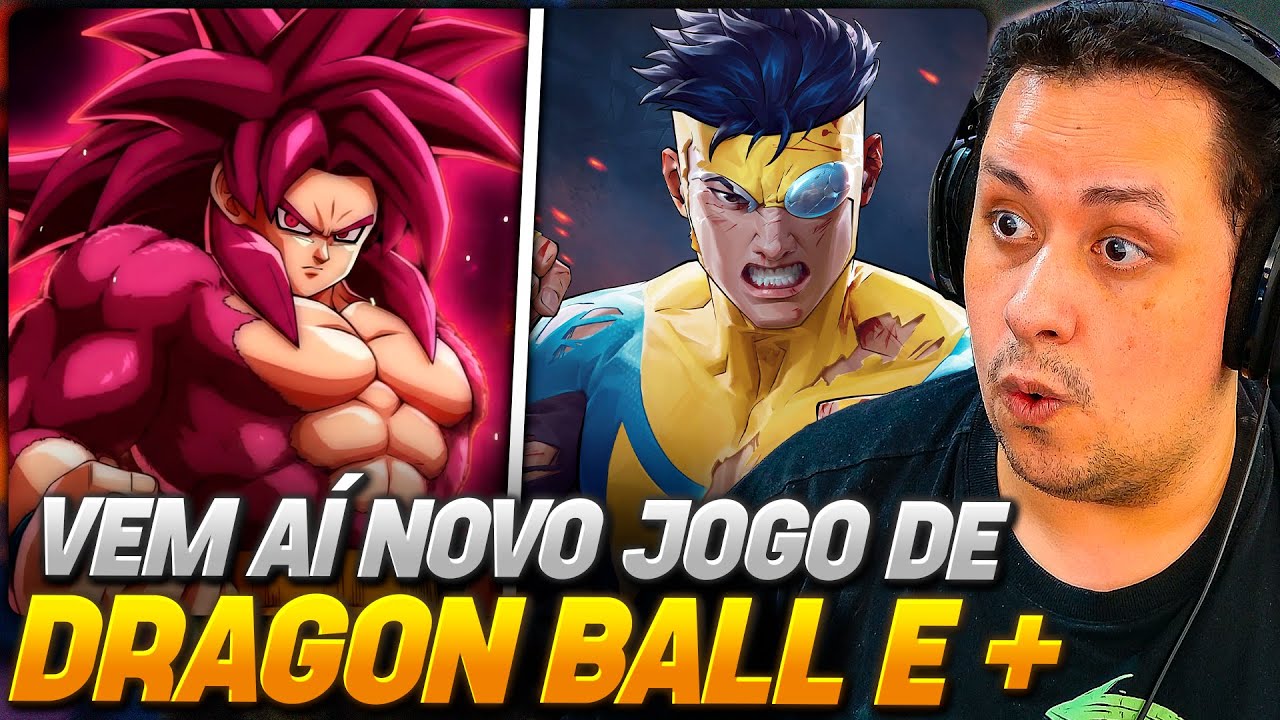 MINHA NOSSA! NOVO JOGO de DRAGON BALL vai ser ANUNCIADO AMANHÃ? (+ NOVIDADES de INVINCIBLE VS)