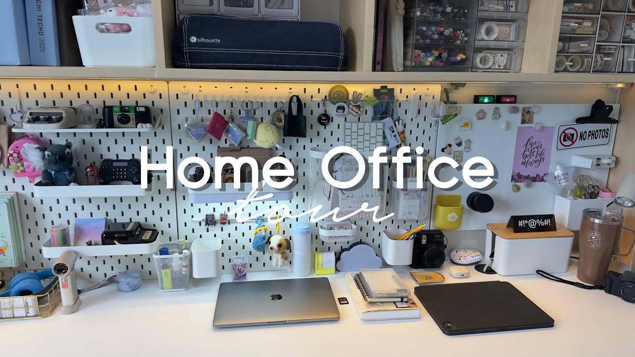 Home Office Tour | Ikea and Muji inspired office