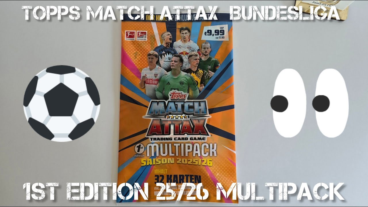 Topps Match Attax Bundesliga 1st Edition 25/26 Multipack