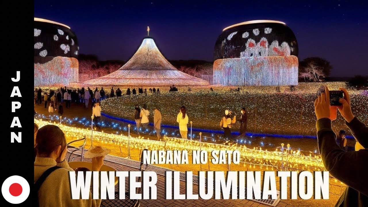Japan’s Best Winter Illumination 2025-2026 | ‘ZIPANG’ Theme Walking Tour