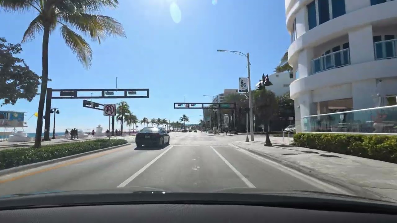 Real Miami Daytime Drive | 4K