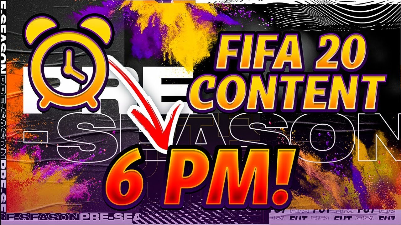 FIFA 20 6PM CONTENT!|  NEW PRE SEASON SBCS! |FIFA 20 ULTIMATE TEAM