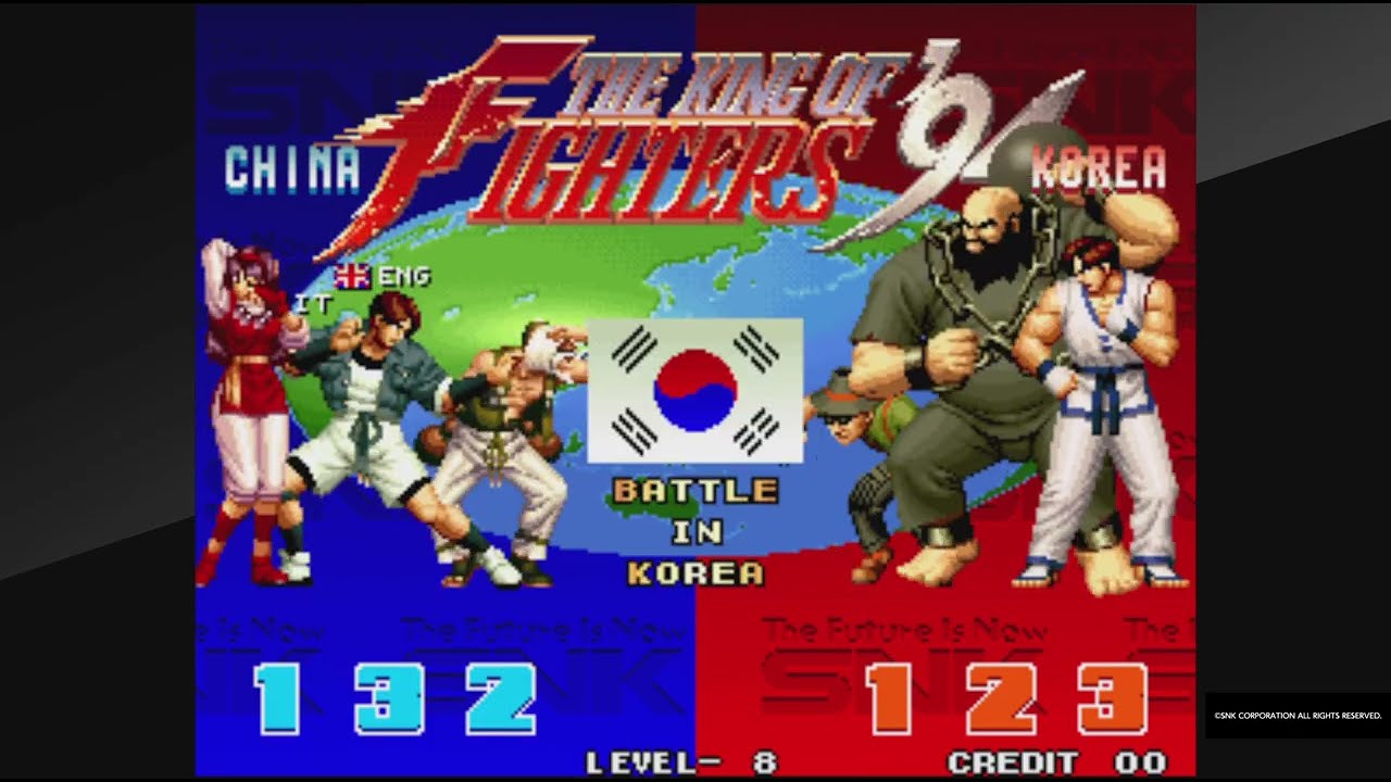 Horrific gaming - THE KING OF FIGHTERS '94 - Psycho Soldier Team