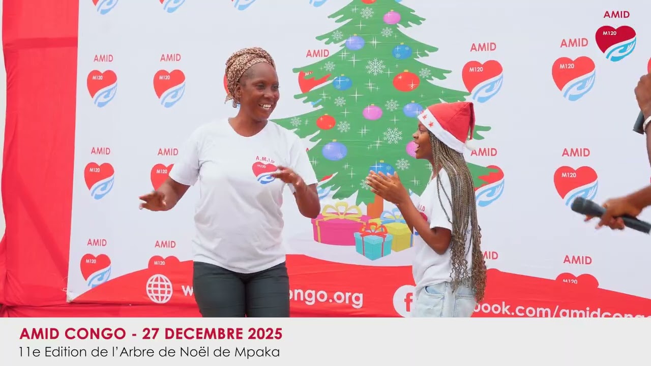 Noël solidaire AMID : 27 décembre 2025, Arbre de Noël de Mpaka