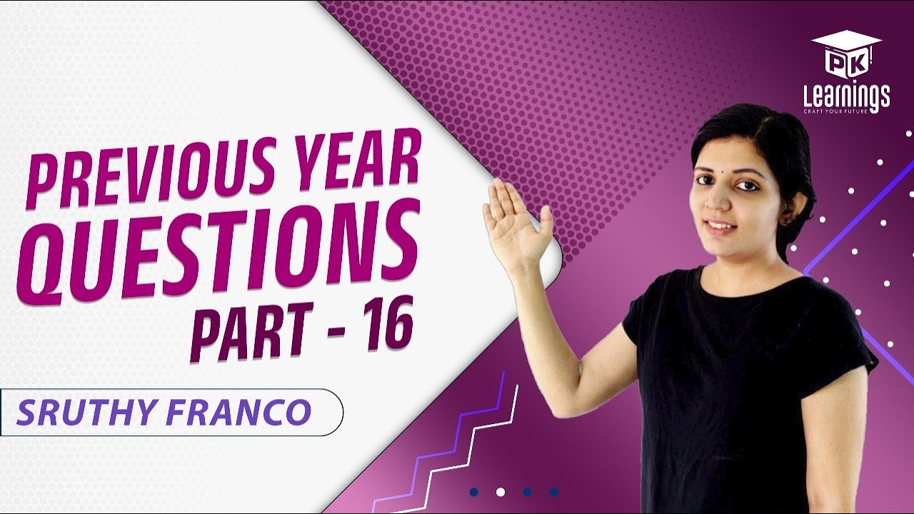 ENGLISH VOCABULARY PYQ | PART 16 | PK LEARNINGS | SRUTHY FRANCO