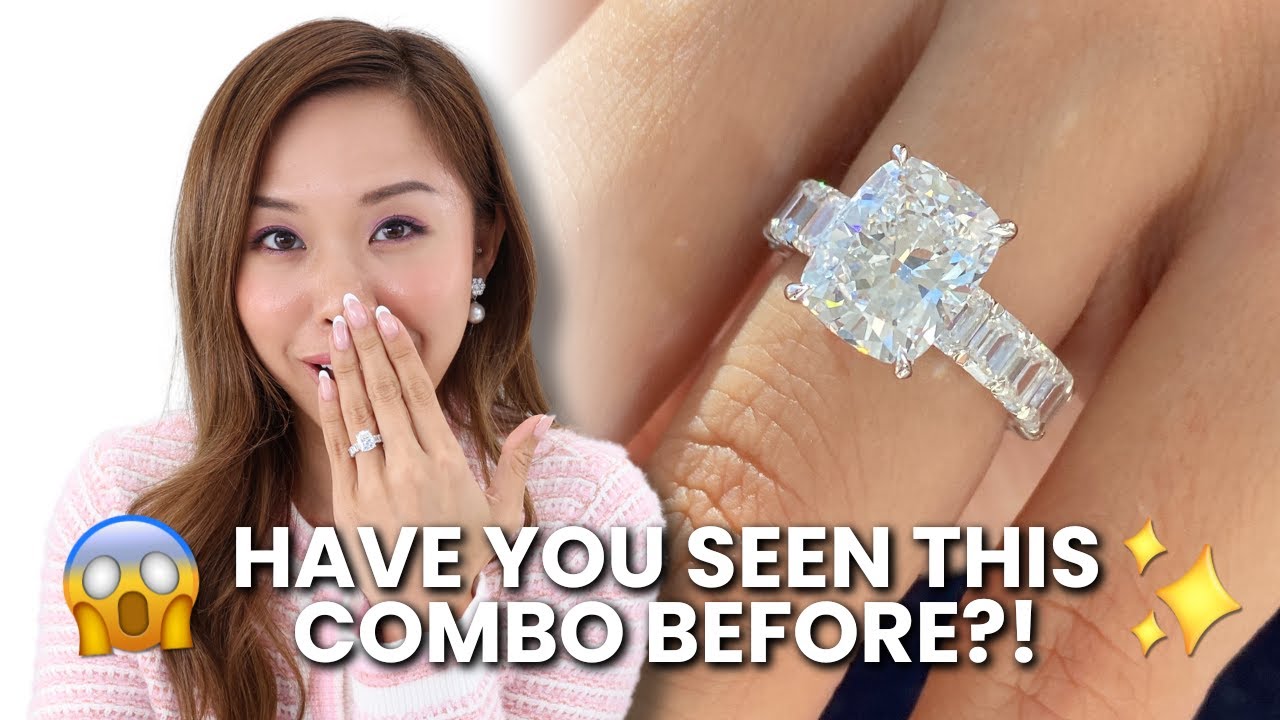 How to Style a Cushion Cut Diamond Ring with Different Wedding Bands
