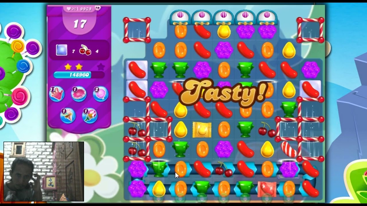 Candy Crush Saga Level 9925 - 3 Stars, 28 Moves Completed
