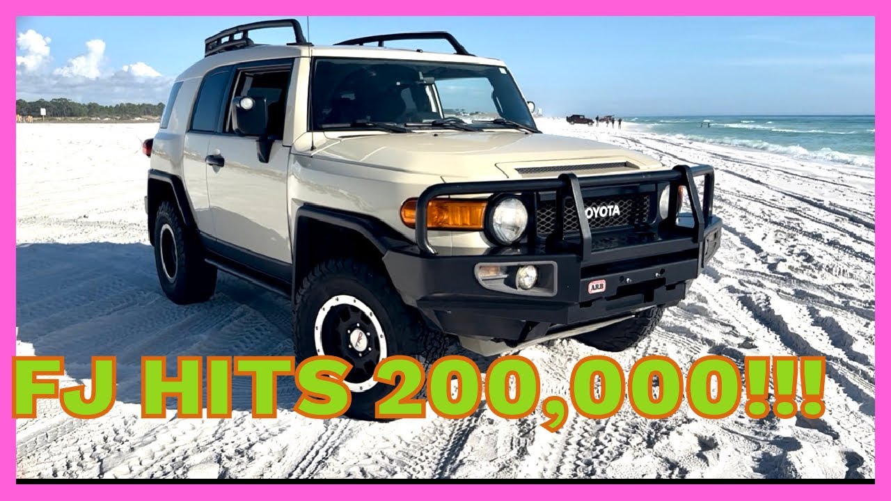 My 2010 FJ Cruiser ￼hits 200K Miles!!!