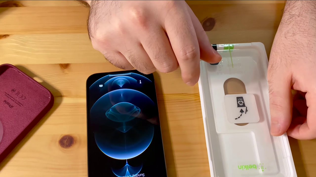 How to Apply the Belkin UltraGlass Screen Protector  |  For the iPhone 12 Pro Max