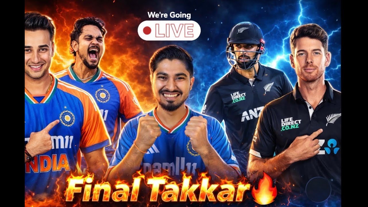Ind vs Nz 5th T20 Match | 1st Inning Live 