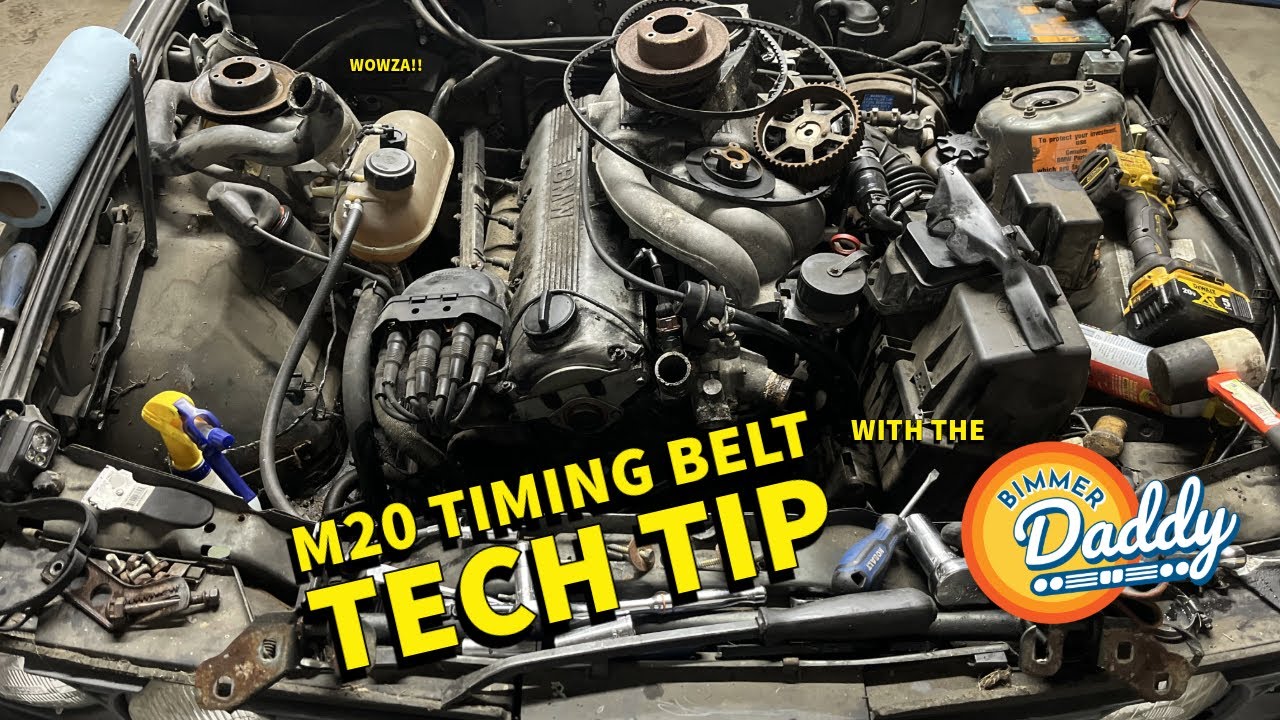 BMW E30 M20 Engine Timing Belt Installation Tech Tip