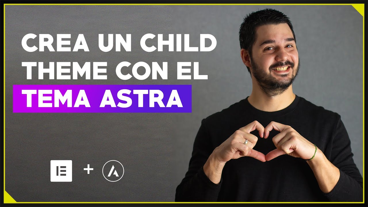 Crear un tema hijo o un child theme en WordPress con el tema Astra