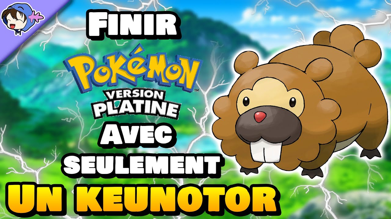 Finir Pokémon Platine avec juste un Keunotor ? | Challenge Pokémon #1