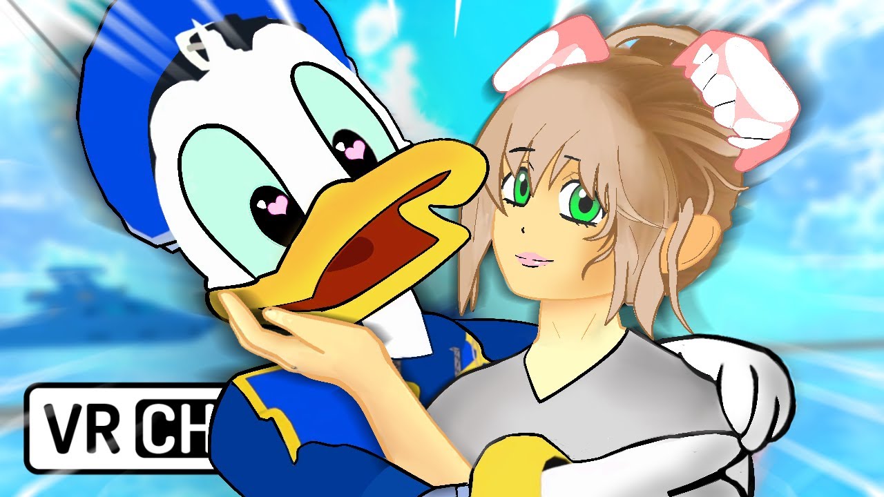 Donald Duck Gets a Girlfriend in VRChat!