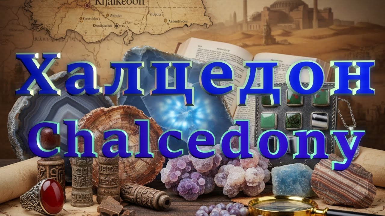 ХАЛЦЕДОН. Краткое описание названия, легенд и мифов. Цвета и разновидности. #minerals