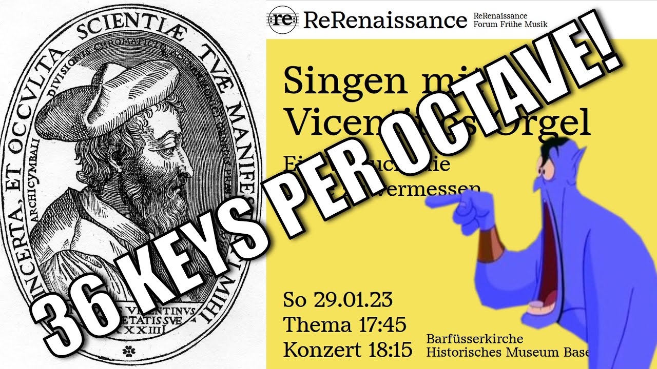 How to sing to Vicentino's organ