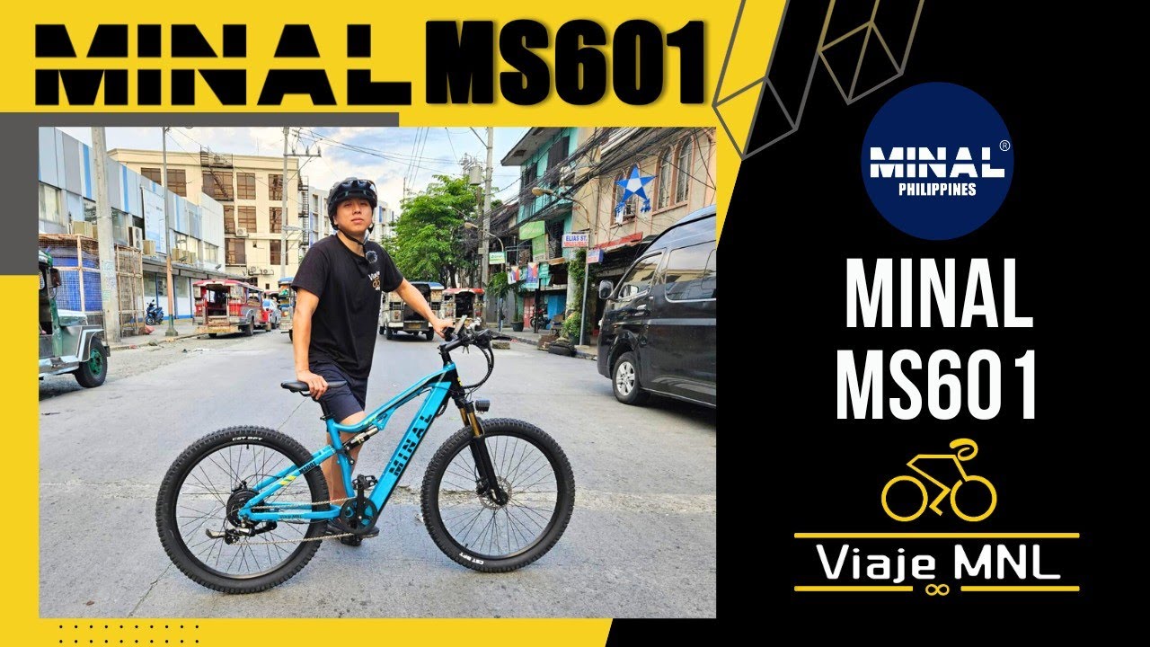 MINAL MS601 Full Suspension Electric Mountain Bike [Viaje MNL]