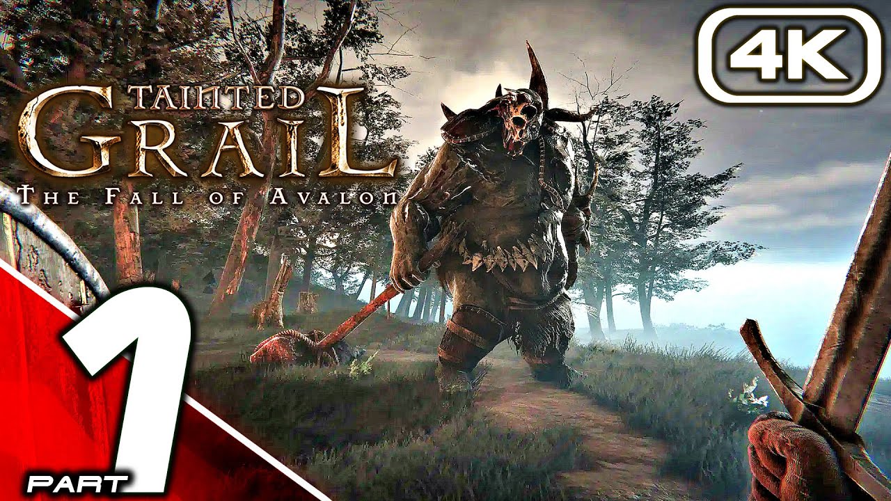 TAINTED GRAIL THE FALL OF AVALON Gameplay Walkthrough Part 1 (FULL GAME 4K 60FPS PC) No Commentary