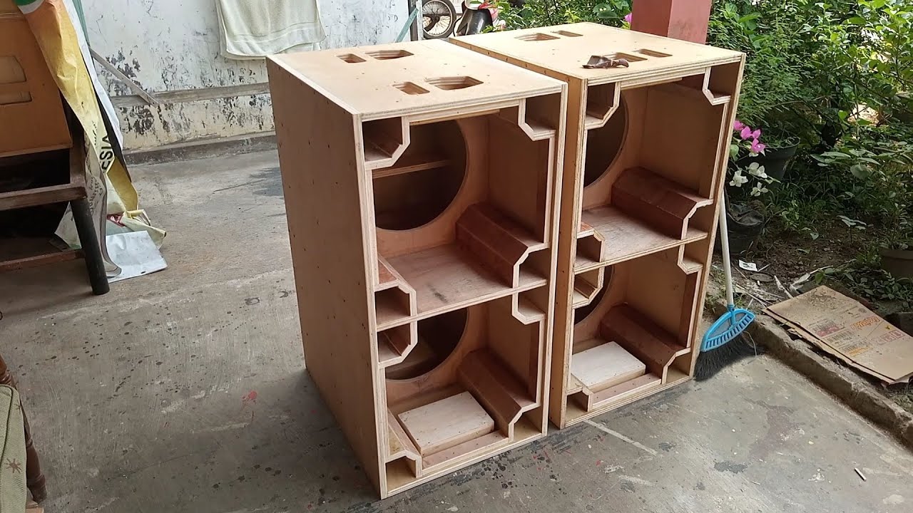 TERNYATA BEGINI.. PEMBUATAN BOX PLANAR VERSI BREWOG 15 INCH DOUBLE