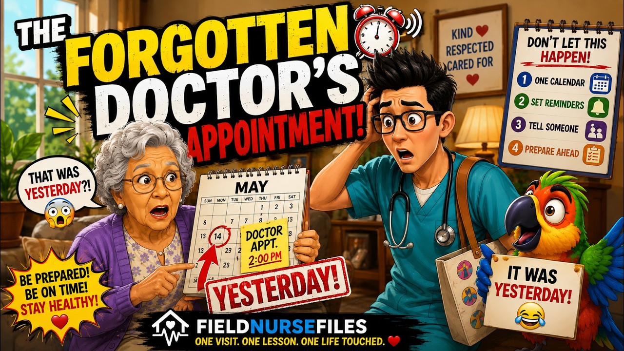The Forgotten Doctor&rsquo;s Appointment | Patient Organization Tips | FieldNurseFiles